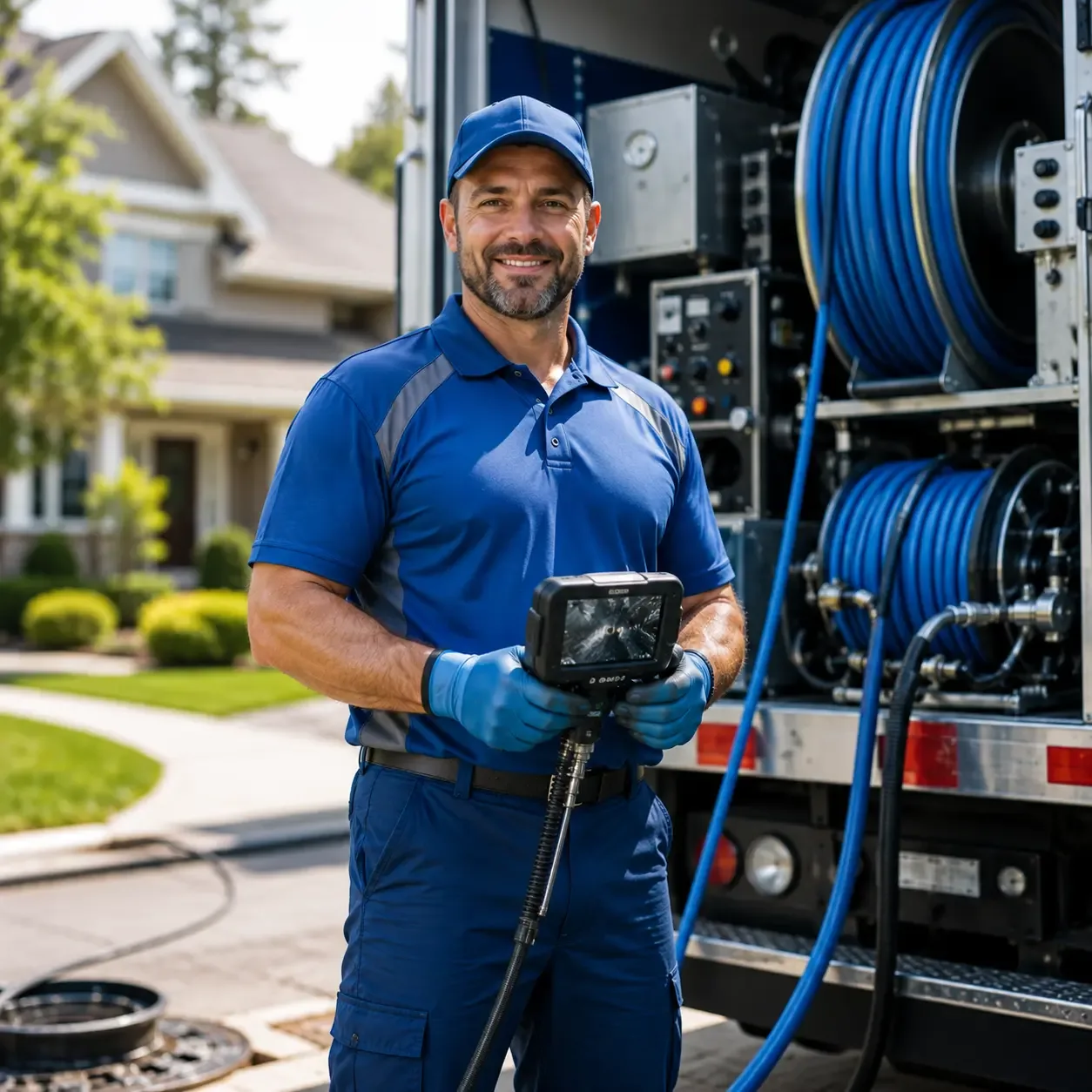 Local outdoor drain cleaning specialists in Pigeon Falls, WI